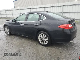 2012 Infiniti M37 with VIN JN1BY1AP5CM334768, listed as a Copart auction lot 51419645 with 133,468 mi miles and Salvage Title. Bid and sale history available at carsss.com. Image 2.