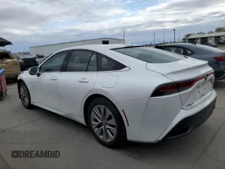 2023 Toyota Mirai XLE with VIN JTDAAAAA8PA010262, listed as a Copart auction lot 48825745 with 17,234 mi miles and Salvage Title. Bid and sale history available at carsss.com. Image 2.