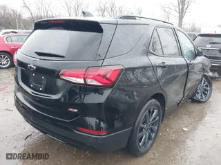 2024 Chevrolet Equinox RS with VIN 3GNAXMEG4RL165800, listed as a IAAI auction lot 41078613 with 19,777 mi miles. Bid and sale history available at carsss.com. Image 4.