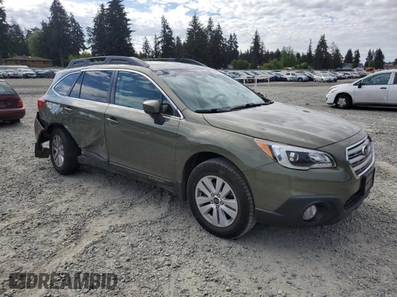 2015 Subaru Outback Premium with VIN 4S4BSACC7F3344216, listed as a Copart auction lot 55793915 with 99,723 mi miles and Salvage Title. Bid and sale history available at DreamBid. Image 4.