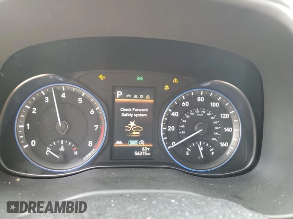 2023 Hyundai Kona SE with VIN KM8K22AB3PU996424, listed as a Copart auction lot 44826165 with 56,315 mi miles and Salvage Title. Bid and sale history available at DreamBid. Image 9.