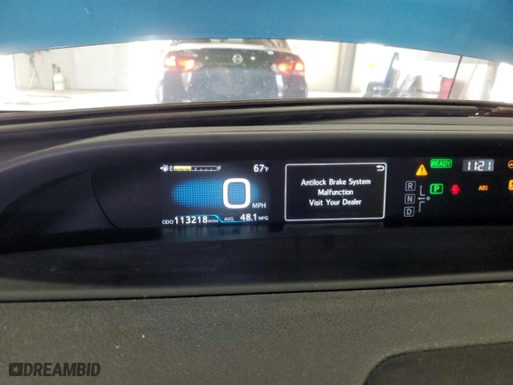 2019 Toyota Prius L Eco with VIN JTDKARFU7K3099986, listed as a Copart auction lot 52630495 with 113,218 mi miles and Salvage Title. Bid and sale history available at carsss.com. Image 9.