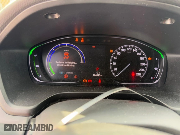 2019 Honda Insight Touring with VIN 19XZE4F76KE400076, listed as a Copart auction lot 45776605 with 184,443 mi miles and Clean Title. Bid and sale history available at carsss.com. Image 8.
