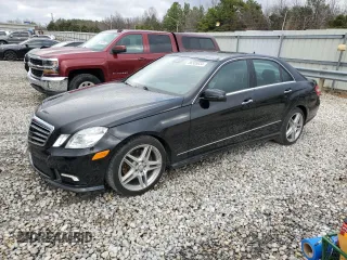 2011 Mercedes-Benz E-Class E 350 Luxury with VIN WDDHF5GB7BA372735, listed as a Copart auction lot 86505834 with 89,798 mi miles and Salvage Title. Bid and sale history available at carsss.com. Image 1.