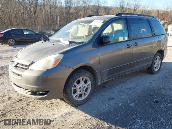 2005 Toyota Sienna LE with VIN 5TDBA23C15S032144, listed as a IAAI auction lot 41445395 with 258,574 mi miles and . Bid and sale history available at DreamBid. Image 2.