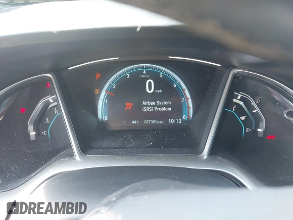 2017 Honda Civic Sedan EX-L with VIN 19XFC1F79HE020486, listed as a IAAI auction lot 41694311 with 77,391 mi miles. Bid and sale history available at carsss.com. Image 7.