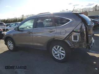 2015 Honda CR-V EX-L with VIN 5J6RM4H74FL087374, listed as a Copart auction lot 47164165 with 103,496 mi miles and Salvage Title. Bid and sale history available at DreamBid. Image 2.