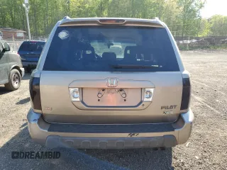 2003 Honda Pilot EX with VIN 2HKYF18503H579800, listed as a Copart auction lot 53681645 with 207,095 mi miles and Salvage Title. Bid and sale history available at DreamBid. Image 6.