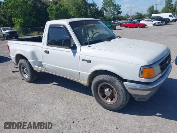 1997 Ford Ranger XLT with VIN 1FTCR10A1VPB31809, listed as a IAAI auction lot 41833285 with 150,461 mi miles. Bid and sale history available at carsss.com. Image 1.