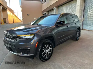 2023 Jeep Grand Cherokee Limited с VIN 1C4RJKBG4P8840711, выставлен на аукционе Copart как лот 78106834 с пробегом 8 060 миль миль и Списание • Salvage title. История ставок и продаж доступна на DreamBid. Изображение 2.