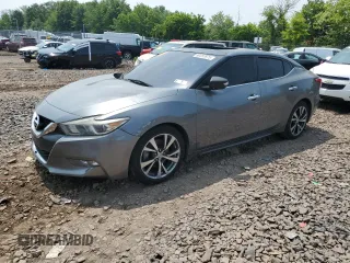 2017 Nissan Maxima SL с VIN 1N4AA6AP0HC367013, выставлен на аукционе Copart как лот 59253975 с пробегом 136 834 миль миль и Списание • Salvage title. История ставок и продаж доступна на DreamBid. Изображение 1.