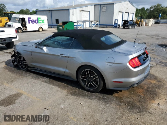 2020 Ford Mustang EcoBoost with VIN 1FATP8UH7L5139126, listed as a Copart auction lot 56732165 with 76,522 mi miles and Salvage title. Bid and sale history available at DreamBid. Image 2.