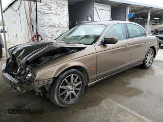 2001 Jaguar S-Type with VIN SAJDA01P21GM04051, listed as a Copart auction lot 46668745 with 81,765 mi miles and Salvage Title. Bid and sale history available at DreamBid. Image 1.