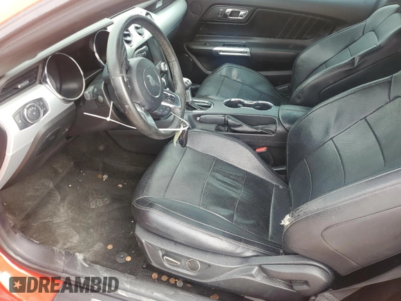 2015 Ford Mustang GT with VIN 1FA6P8CF9F5385130, listed as a Copart auction lot 47873685 with 90,094 mi miles and Salvage Title. Bid and sale history available at carsss.com. Image 7.