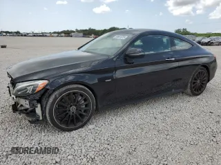 2018 Mercedes-Benz C 300 with VIN WDDWJ4JB1JF659742, listed as a Copart auction lot 59861875 with 102,861 mi miles and Salvage title. Bid and sale history available at DreamBid. Image 1.