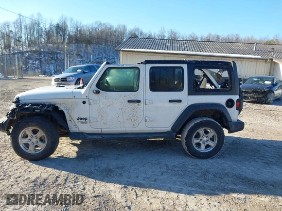 2021 Jeep Wrangler Unlimited Sport S with VIN 1C4HJXDG8MW841292, listed as a IAAI auction lot 41431503 with Not Provided miles and . Bid and sale history available at DreamBid. Image 14.