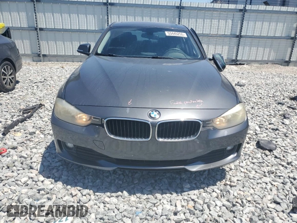 2014 BMW 3 Series 320i with VIN WBA3B1C50EP680059, listed as a Copart auction lot 53445255 with 140,233 mi miles and Salvage Title. Bid and sale history available at carsss.com. Image 5.