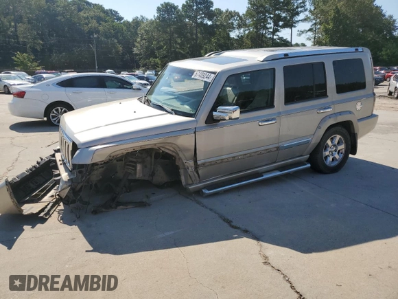 2007 Jeep Commander Limited with VIN 1J8HH58287C622524, listed as a Copart auction lot 67489244 with 237,661 mi miles and Salvage title. Bid and sale history available at DreamBid. Image 1.