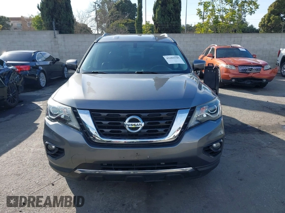 2020 Nissan Pathfinder SL with VIN 5N1DR2CN7LC579593, listed as a IAAI auction lot 41602545 with 62,783 mi miles. Bid and sale history available at carsss.com. Image 12.