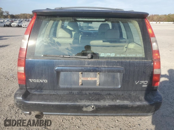 2000 Volvo V70 with VIN YV1LW61J5Y2708762, listed as a Copart auction lot 78267424 with 207,230 mi miles and Salvage Title. Bid and sale history available at carsss.com. Image 6.