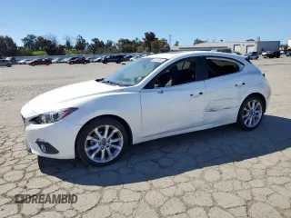 2015 Mazda 3 S Touring with VIN JM1BM1L38F1228145, listed as a Copart auction lot 50423055 with 93,691 mi miles and Salvage title. Bid and sale history available at DreamBid. Image 1.