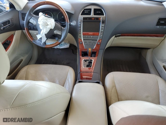 2012 Lexus ES 350 with VIN JTHBK1EG7C2478034, listed as a Copart auction lot 52253285 with 0 mi miles and Salvage Title. Bid and sale history available at carsss.com. Image 8.