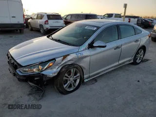2018 Hyundai Sonata SEL with VIN 5NPE34AFXJH704704, listed as a Copart auction lot 48059695 with 79,754 mi miles and Salvage Title. Bid and sale history available at carsss.com. Image 1.