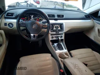 2014 Volkswagen CC Sport with VIN WVWBN7AN2EE507523, listed as a Copart auction lot 81892814 with 102,242 mi miles and Salvage Title. Bid and sale history available at carsss.com. Image 8.