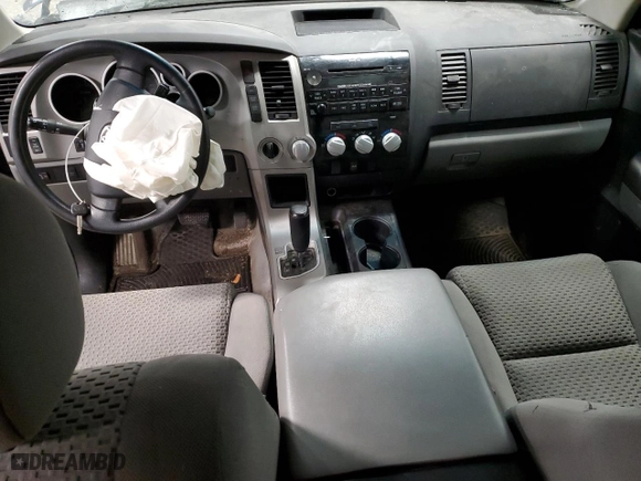 2007 Toyota Tundra SR5 with VIN 5TFBT54157X009858, listed as a Copart auction lot 45711815 with 0 mi miles and Salvage Title. Bid and sale history available at carsss.com. Image 8.