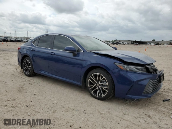 2025 Toyota Camry LE with VIN 4T1DAACK1SU056201, listed as a Copart auction lot 53644065 with 1,118 mi miles and Salvage Title. Bid and sale history available at carsss.com. Image 4.
