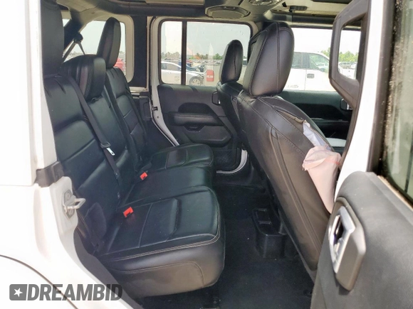 2018 Jeep Wrangler Unlimited Sahara with VIN 1C4HJXEG5JW294430, listed as a Copart auction lot 63057595 with 86,609 mi miles and Salvage title. Bid and sale history available at DreamBid. Image 11.