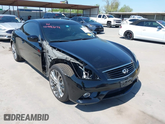 2011 Infiniti G37 with VIN JN1CV6FE1BM952590, listed as a IAAI auction lot 41990678 with 103,088 mi miles. Bid and sale history available at carsss.com. Image 1.