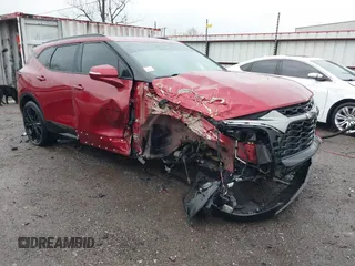 2020 Chevrolet Blazer RS z VIN 3GNKBERS0LS575692, wystawiony jako IAAI lot #41920190 z przebiegiem 90 191 mil mil oraz . Historia ofert i sprzedaży dostępna na DreamBid. Obrazek 1.