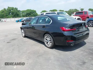 2025 BMW 3 Series 330i with VIN 3MW69CW08S8F04505, listed as a IAAI auction lot 41951475 with 6,053 mi miles and . Bid and sale history available at carsss.com. Image 3.