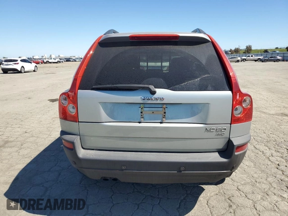 2004 Volvo XC90 with VIN YV1CM59HX41131454, listed as a Copart auction lot 50302145 with 222,813 mi miles and Salvage Title. Bid and sale history available at carsss.com. Image 6.