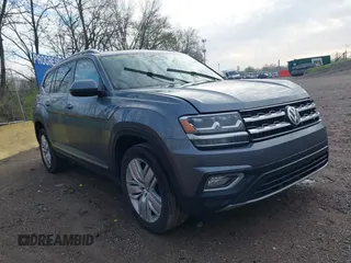 2019 Volkswagen Atlas SEL with VIN 1V2MR2CA5KC610726, listed as a IAAI auction lot 41966886 with 97,707 mi miles and . Bid and sale history available at DreamBid. Image 1.