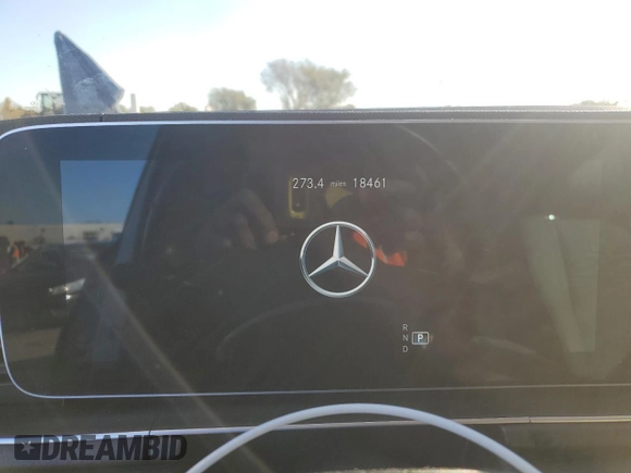 2021 Mercedes-Benz GLS with VIN 4JGFF5KE2MA390822, listed as a Copart auction lot 80449323 with 18,461 mi miles. Bid and sale history available at carsss.com. Image 9.