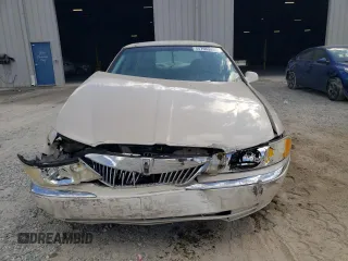 2001 Lincoln Continental with VIN 1LNHM97V01Y649261, listed as a Copart auction lot 44756395 with 141,648 mi miles and Salvage Title. Bid and sale history available at carsss.com. Image 5.
