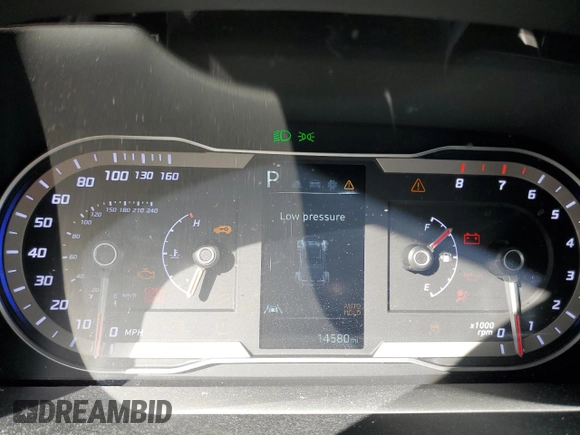 2023 Hyundai Santa Cruz SEL z VIN 5NTJB4AE4PH057705, wystawiony jako Copart lot #80667054 z przebiegiem 14 580 mil mil oraz Nie do naprawy • Non repairable. Historia ofert i sprzedaży dostępna na DreamBid. Obrazek 9.