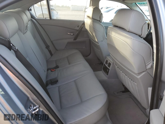 2006 BMW 5 Series 550i with VIN WBANB535X6CP00200, listed as a Copart auction lot 87271514 with 241,153 mi miles and Clean Title. Bid and sale history available at DreamBid. Image 10.