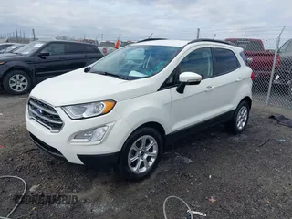 2019 Ford EcoSport SE with VIN MAJ3S2GE5KC303920, listed as a IAAI auction lot 41662368 with 91,207 mi miles and . Bid and sale history available at DreamBid. Image 2.