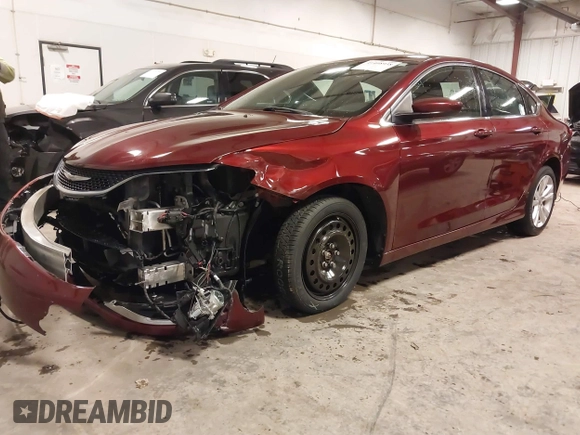 2016 Chrysler 200 Limited with VIN 1C3CCCAB6GN154512, listed as a IAAI auction lot 41408938 with 119,793 mi miles. Bid and sale history available at carsss.com. Image 2.