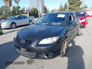 2005 Mazda 3 s with VIN JM1BK323751254849, listed as a IAAI auction lot 41645553 with 241,527 mi miles. Bid and sale history available at carsss.com. Image 6.