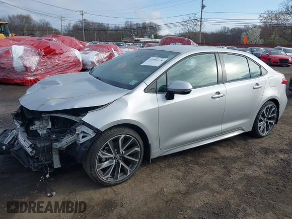 2022 Toyota Corolla SE with VIN 5YFS4MCE2NP108810, listed as a IAAI auction lot 41996376 with 45,701 mi miles and . Bid and sale history available at DreamBid. Image 17.