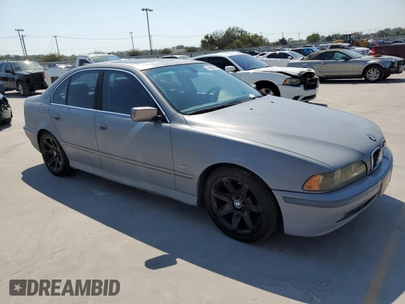 2003 BMW 5 Series 525iA with VIN WBADT43493GY98556, listed as a Copart auction lot 74860664 with 71,290 mi miles and Clean Title. Bid and sale history available at carsss.com. Image 4.