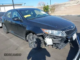 2013 Kia Optima EX with VIN KNAGM4AD4D5044665, listed as a IAAI auction lot 41641584 with 63,102 mi miles. Bid and sale history available at carsss.com. Image 1.