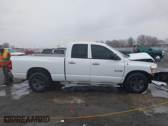 2008 Dodge 1500 SLT with VIN 1D7HA18N68S580298, listed as a IAAI auction lot 41554979 with 204,115 mi miles and . Bid and sale history available at DreamBid. Image 13.