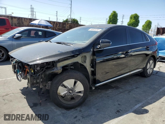 2020 Hyundai Ioniq SE z VIN KMHC75LC0LU232618, wystawiony jako Copart lot #56603285 z przebiegiem 61 020 mil mil oraz Szkoda całkowita • Salvage title. Historia ofert i sprzedaży dostępna na DreamBid. Obrazek 1.