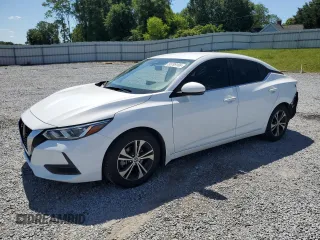 2020 Nissan Sentra SV z VIN 3N1AB8CV3LY310760, wystawiony jako Copart lot #55799165 z przebiegiem 56 689 mil mil oraz Szkoda całkowita • Salvage title. Historia ofert i sprzedaży dostępna na DreamBid. Obrazek 1.