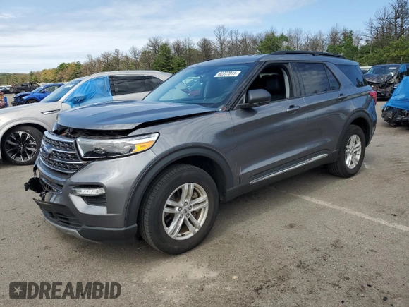 2022 Ford Explorer XLT с VIN 1FMSK8DH4NGA31117, выставлен на аукционе Copart как лот 62887015 с пробегом 24 831 миль миль и Списание • Salvage title. История ставок и продаж доступна на DreamBid. Изображение 1.